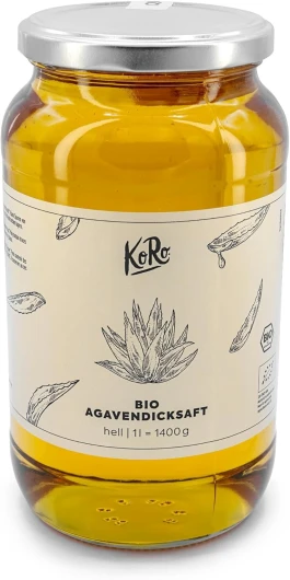 Sirop d'agave bio 1L