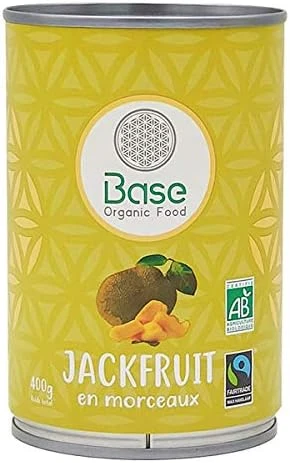 Base Organic Food - Fruit Du Jacquier En Morceaux Jackfruits 400G - Vendu par unité