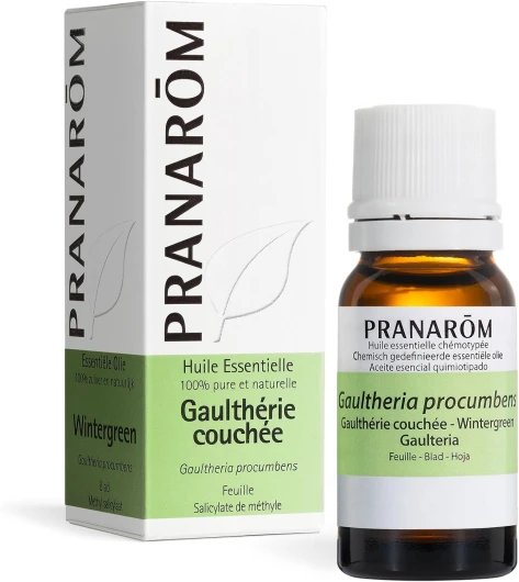 PRANARÔM - Gaulthérie Couchée - Huile Essentielle Chémotypée - Pour Cosmétiques - 100% Pure Et Naturelle - HECT - 10 ml