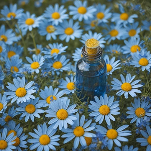 L'huile essentielle de camomille bleue : un trésor pour votre bien-être