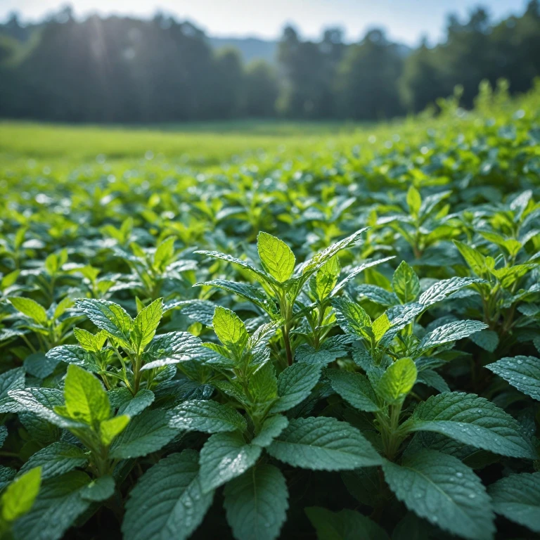 Les bienfaits de l'huile essentielle de menthe des champs